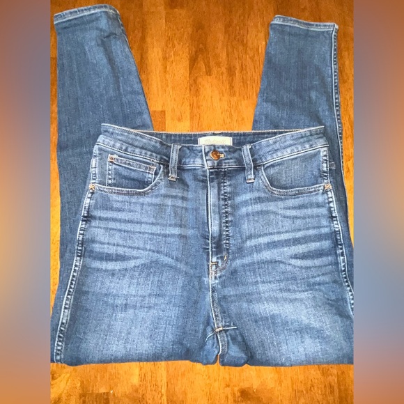 Madewell curvy road tripper high rise straight jeans size 30 - Picture 3 of 6
